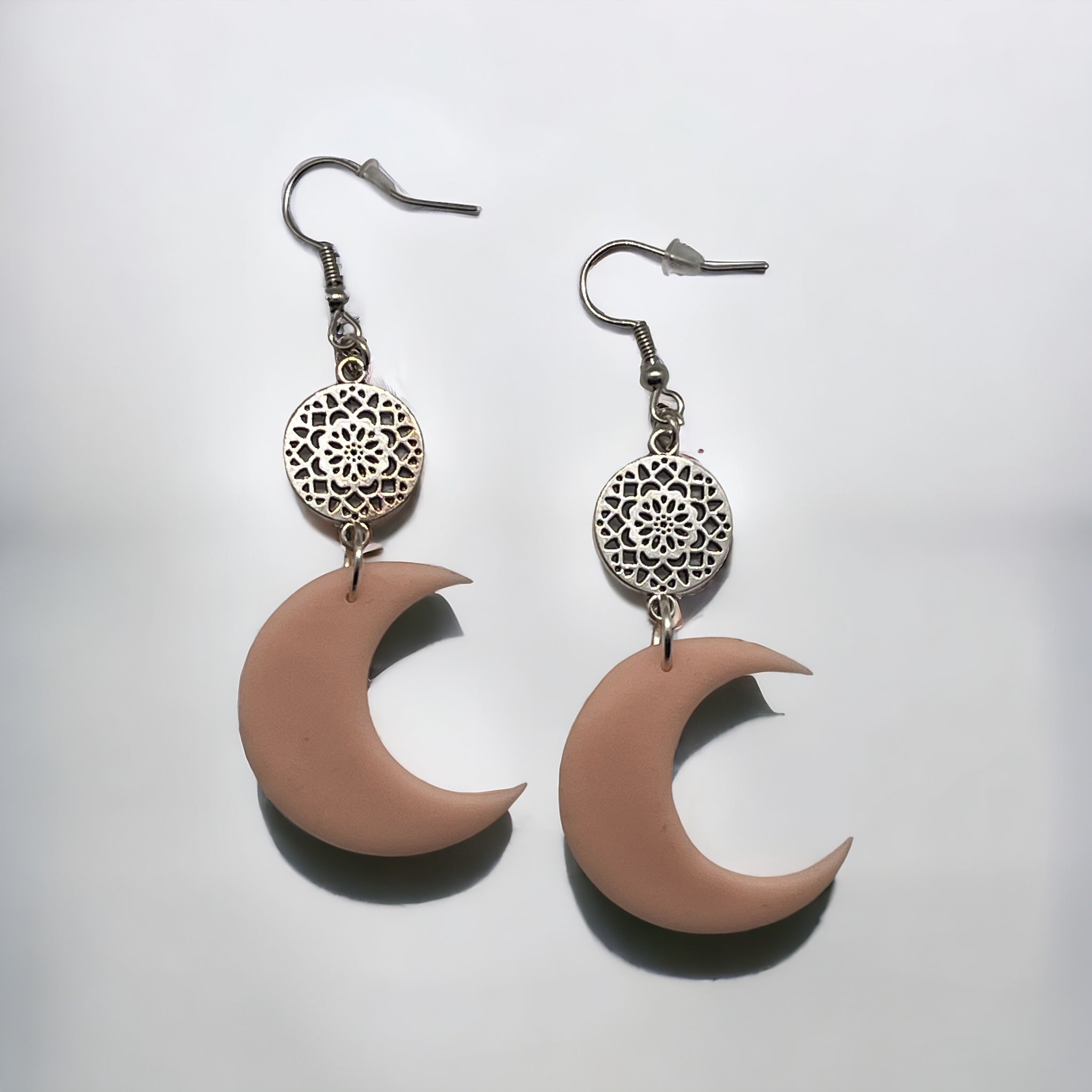 Buy Cresent Moon Stud Earrings, White Horn Earrings , Moon Earrings ,  Double Horn Earrings , Large Crescent Moon Stud Earrings Online in India -  Etsy